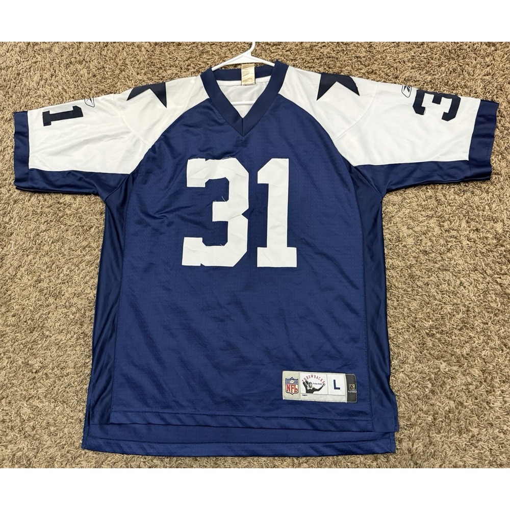 Reebok Gridiron Classic Throwback NFL Dallas Cowboys Roy Williams #31 Jersey L